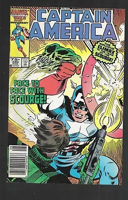 Buy 1986 Marvel-Captain America #320-The Little Bang Theory-75 Cents-VF • 5.60£