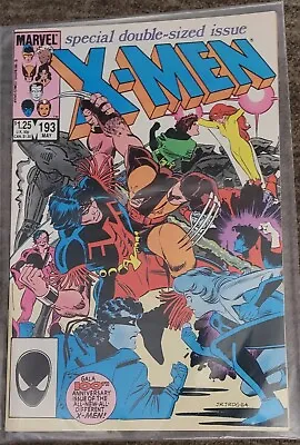 Buy Marvel Uncanny X-Men #193 - 1st Warpath Costume - 1985 - VG  • 4£