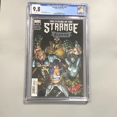 Buy Strange Academy 14 CGC 9.8 First Full Appearance Of Gaslamp Marvel Comics 2022 • 64.04£