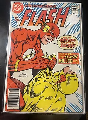 Buy Flash 324  Death Of Reverse-Flash 1983 Edition Authentic Near Mint Condition • 80.43£