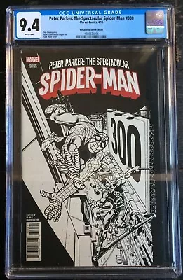 Buy Peter Parker: The Spectacular Spider-Man #300 1:1000 Remastered Variant CGC 9.4 • 228£