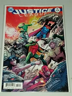 Buy Justice League #51 Dc Comics August 2016 Vf (8.0 Or Better) • 4.25£