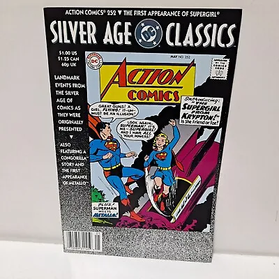 Buy Silver Age Classics Action Comics #252 DC Comics Newsstand VF • 3.20£