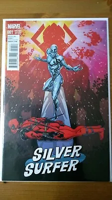 Buy Silver Surfer 1 Deadpool Variant Volume Vol 8 2016 16 Slott Allred • 60£