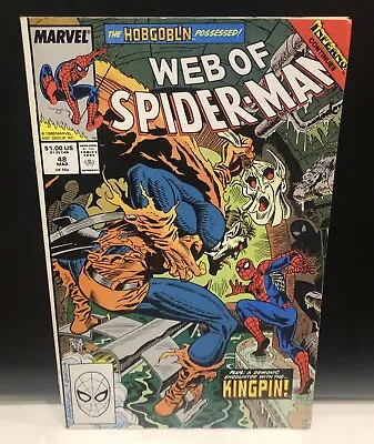 Buy Web Of Spider-Man #48 Comic , Marvel Comics 1st App Demo Goblin • 6.88£