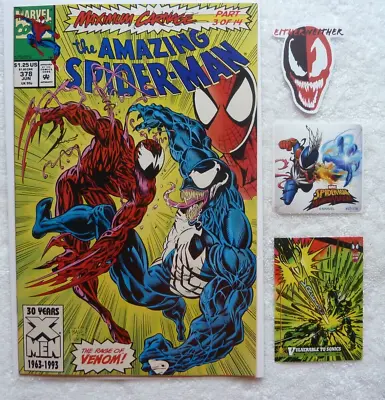 Buy The Amazing Spiderman #378, NM With Free Card And Stickers • 7.92£