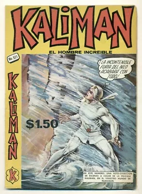 Buy KALIMAN El Hombre Increíble #521 Promotora K Comic 1975, 15 X 20.5 Cm • 9.59£