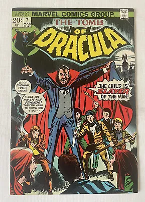 Buy Tomb Of Dracula 7  1973 - FN+ • 15.99£