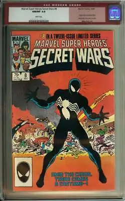 Buy Marvel Super Heroes Secret Wars #8 Cgc 9.8 White Pages // Symbiote Origin 1984 • 439.74£
