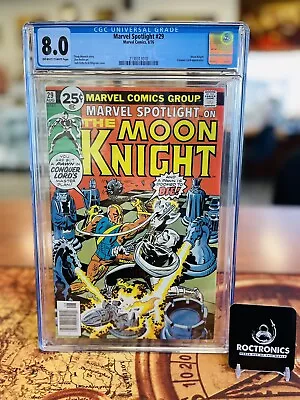 Buy Marvel Spotlight #29 CGC 8.0 1976 Moon Knight Conquer Lord App *MP • 79.06£