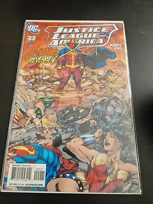 Buy JUSTICE LEAGUE OF AMERICA #22 (DC, 2008, First Print) • 1.50£