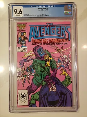 Buy Avengers 269 CGC 9.6 Marvel Comic 1986 Kang • 46.65£