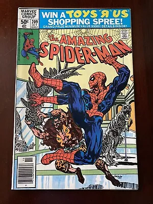 Buy Amazing Spider-Man 209 - Newsstand! - Origin & First Calypso! • 78.24£