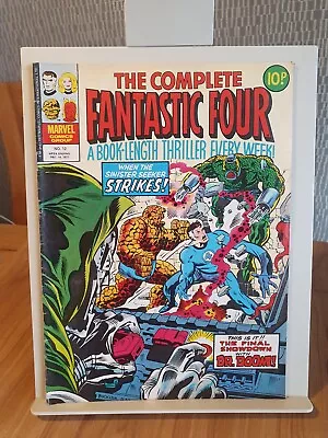 Buy The Complete Fantastic Four Issue #12 Vintage Bronze Age 1978 Marvel UK VG • 10£