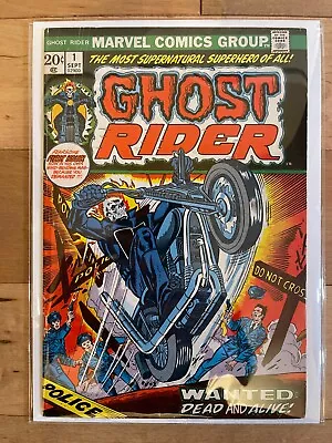 Buy Vintage Marvel 1973 Ghost Rider # 1 First Appearance Of Son Of Satan • 236.13£