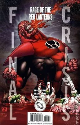Buy Final Crisis Rage Of The Red Lanterns 1B Davis Atrocitus FN 2008 Stock Image • 5.66£