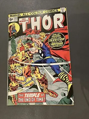 Buy Mighty Thor #245 - Back Issue - 1st ‘He Who Remains’ - Marvel Comics 1976 • 25£