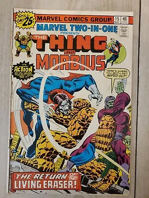 Buy Marvel Two In One #15 Marvel Comics 1976 Low Grade Thing And Morbius • 3.91£