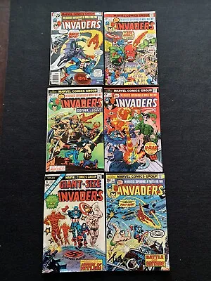 Buy Invaders #1, 2, 4, 5, 7 + GS#1, Plus Marvel Premiere#29-30 With Liberty Legion • 118.31£
