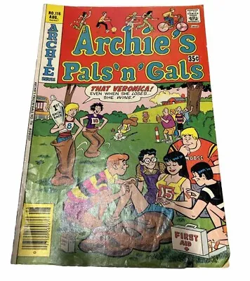 Buy Archie’s Gals And Pal’s #116 (4.0-4.5) Archie’s Comics/jughead/betty/veronica • 2.36£