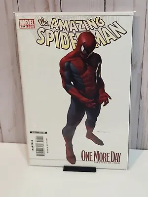 Buy The Amazing Spiderman #544 One More Day Part 1 Of 4 Marko Djurdjevic NM-/NM • 10.01£