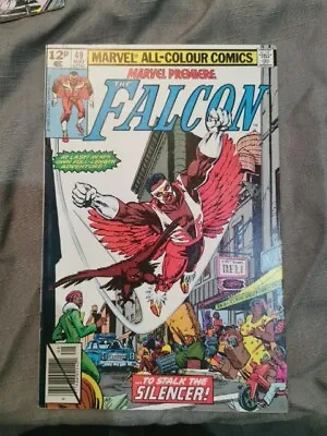 Buy Marvel Premiere #49 The Falcon #49 Marvel Comics 1979 Rare Newsstand Variant • 15.50£
