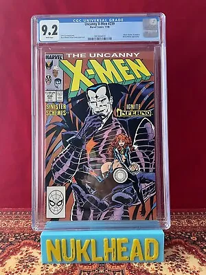 Buy Uncanny X-Men #239 CGC 9.2 1st Cover Appearance Of Mister Sinister • 56.25£
