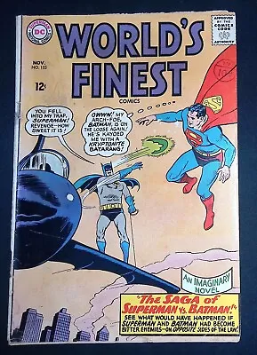 Buy World's Finest #153 DC Comics Batman Slaps Robin Meme Panel G/VG • 59.99£