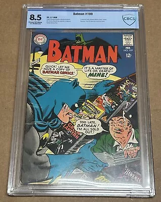 Buy BATMAN  #199 - Peril Of The Poison Rings!   CGC GRADED COMIC  8.5 • 127.60£