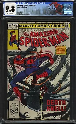 Buy Amazing Spider-man #236 CGC 9.8 NM/MT Skyline Label Death Of Tarantula 1983 • 126.32£