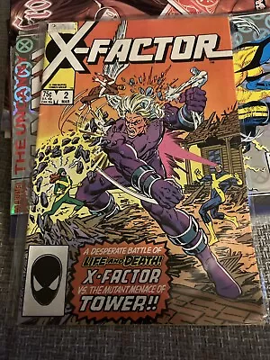 Buy X-FACTOR #1 Origin & 1st X-Factor, Original X-Men Marvel Comics 1986 VF • 5£