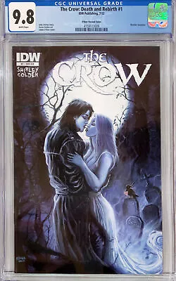 Buy The Crow: Death & Rebirth #1 - (1:25) James O'barr Cover - Cgc 9.8 • 1,200£
