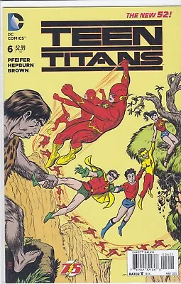 Buy DC COMICS TEEN TITANS VOL. 5 NEW 52  #6 MAR 2015 FLASH 75th ANNIVERSARY COVER • 4.99£