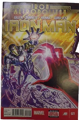 Buy Iron Man Issue # 21.  April 2014.  Iron Metropolitan • 2.99£