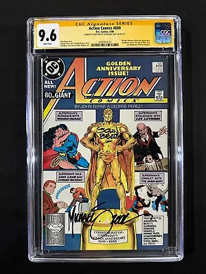 Buy Action Comics #600 CGC SS 9.6 (1988) - Signed By John Beatty & Michael Zeck • 144.10£