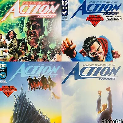 Buy 🟥 Action Comics #1047 1048 1049 1050 (steve Beach Variant) Comic Book ~ Dc 🟥 • 12.86£