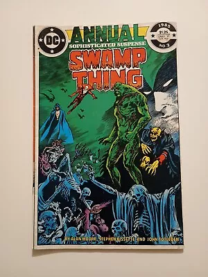 Buy Swamp Thing Annual 2 1985 1st Justice League Dark Cameo • 13.99£