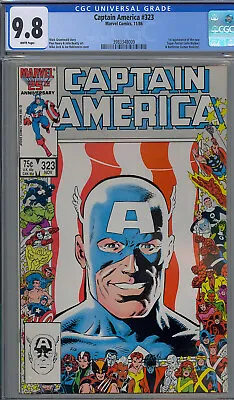 Buy Captain America #323 Cgc 9.8 1st John Walker Super Patriot • 120.61£