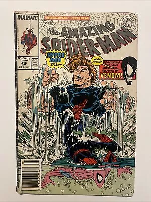 Buy Amazing Spider-Man 315 Marvel 1989 FN VF Todd McFarlane Venom Hydroman • 16.68£