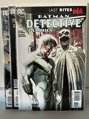 Buy Detective Comics Vol. 1 (DC, 2009) #851-853, NM, Last Rites, Caped Crusader • 12.16£