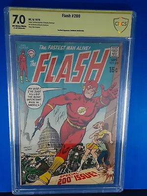 Buy The Flash 200 DC 1970 Signed Infantino Carmine • 130.60£