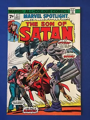 Buy Marvel Spotlight #17 VFN (8.0) MARVEL ( Vol 1 1974) Son Of Satan (3) • 15£