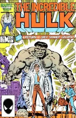 Buy Incredible Hulk #324 FN 6.0 1986 Stock Image • 7.84£