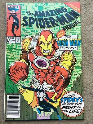 Buy Amazing Spider-Man Annual #20 - Iron Man 2020 (Arno Stark) (Marvel 1986) • 4.74£