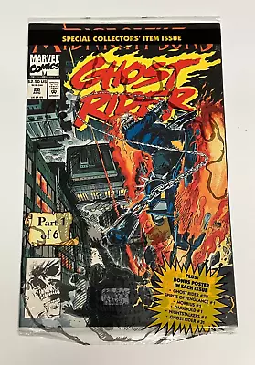 Buy Marvel Comics Midnight Sons GHOST RIDER #28 Comic (1992 Marvel) Sealed W Poster • 7.91£