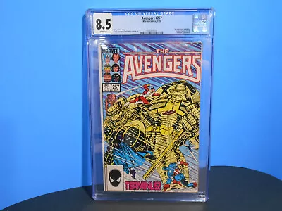 Buy Avengers #257 CGC 8.5 - 1st Appearance Of Nebula - White Pages • 59.06£