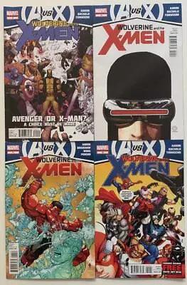 Buy Wolverine And The X-men #9 To #12. A Vs X (Marvel 2012) 4 X VF Condition Issues • 9.95£