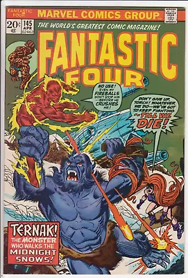 Buy Fantastic Four #145, Marvel Comics 1974 VF 8.0 • 24.13£