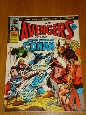 Buy Avengers #115 British Weekly 1975 November 29 Marvel • 2.99£