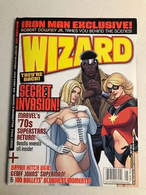 Buy Wizard The Comics Magazine Guide #199 Secret Invasion Cover • 9.59£